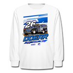 Gregory Doerr | 2022 Design | Youth LS T-Shirt - white