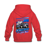 Gregory Doerr | 2022 Design | Youth Hoodie (Back Design) - red