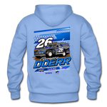 Gregory Doerr | 2022 Design | Adult Hoodie (Back Design) - carolina blue