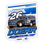 Gregory Doerr | 2022 Design | Sticker - white matte