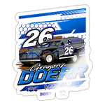 Gregory Doerr | 2022 Design | Sticker - white glossy