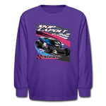 Skip LaPolt | 2022 Design | Youth LS T-Shirt - dark purple