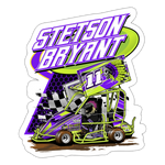 Bryant Racing | 2022 Design | Sticker - white matte