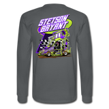 Bryant Racing | 2022 Design | Adult LS T-Shirt - charcoal