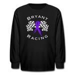 Bryant Racing | 2022 Design | Youth LS T-Shirt - black