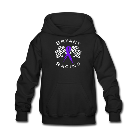 Bryant Racing | 2022 Design | Youth Hoodie - black