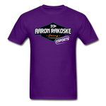 Aaron Rakoske Racing eSports | 2022 Design | Adult T-Shirt - purple