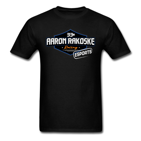 Aaron Rakoske Racing eSports | 2022 Design | Adult T-Shirt - black