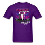 Rakoske Family Racing eSports | 2022 Design | Adult T-Shirt - purple