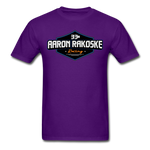 Aaron Rakoske Racing | 2022 Design | Adult T-Shirt - purple