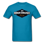 Aaron Rakoske Racing | 2022 Design | Adult T-Shirt - turquoise