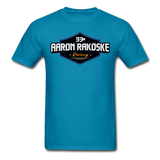 Aaron Rakoske Racing | 2022 Design | Adult T-Shirt - turquoise