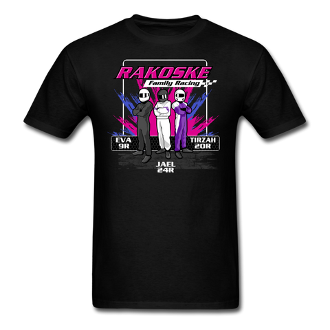 Rakoske Family Racing | 2022 Design | Adult T-Shirt - black