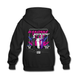 Rakoske Family Racing | 2022 Design | Youth Hoodie (Back Design) - black