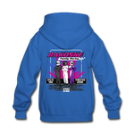 Rakoske Family Racing | 2022 Design | Youth Hoodie (Back Design) - royal blue