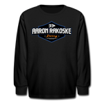 Aaron Rakoske Racing | 2022 Design | Youth LS T-Shirt - black