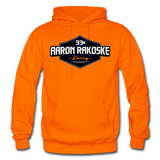 Aaron Rakoske Racing | 2022 Design | Adult Hoodie - orange
