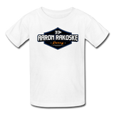 Aaron Rakoske Racing | 2022 Design | Youth T-Shirt - white
