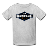Aaron Rakoske Racing | 2022 Design | Youth T-Shirt - heather gray
