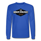 Aaron Rakoske Racing | 2022 Design | Adult LS T-Shirt - royal blue