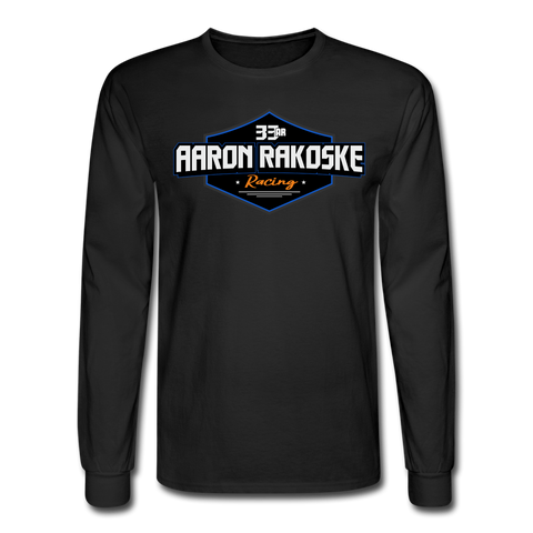 Aaron Rakoske Racing | 2022 Design | Adult LS T-Shirt - black