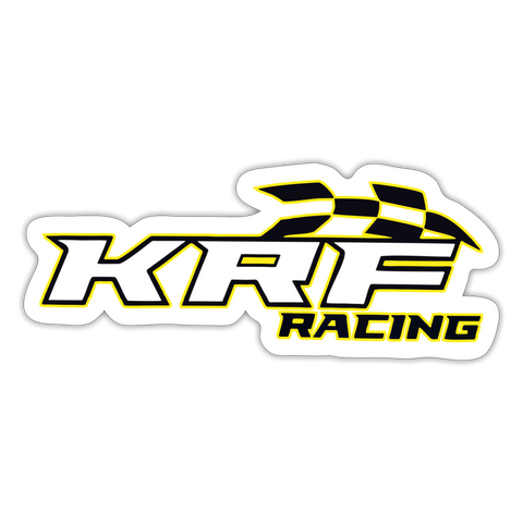 Kyle Ferrucci | KRF Racing | Sticker - white matte