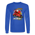 Kyle Ferrucci | 2022 Design | Adult LS T-Shirt - royal blue