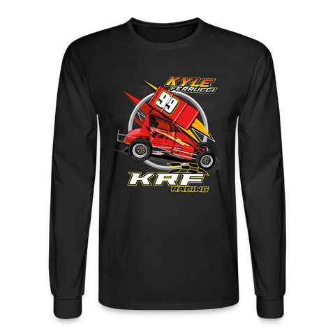 Kyle Ferrucci | 2022 Design | Adult LS T-Shirt - black