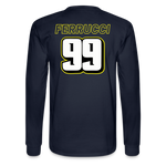 Kyle Ferrucci | 2022 Design | Adult LS T-Shirt - navy