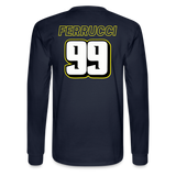 Kyle Ferrucci | 2022 Design | Adult LS T-Shirt - navy