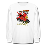 Kyle Ferrucci | 2022 Design | Youth LS T-Shirt - white