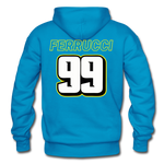 Kyle Ferrucci | 2022 Design | Adult Hoodie - turquoise