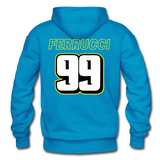 Kyle Ferrucci | 2022 Design | Adult Hoodie - turquoise