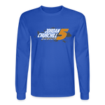 Jordan Churchill | 2022 Design | Adult LS T-Shirt - royal blue