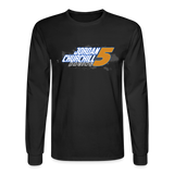 Jordan Churchill | 2022 Design | Adult LS T-Shirt - black