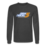 Jordan Churchill | 2022 Design | Adult LS T-Shirt - heather black