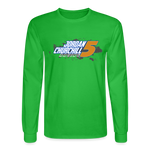 Jordan Churchill | 2022 Design | Adult LS T-Shirt - bright green