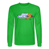 Jordan Churchill | 2022 Design | Adult LS T-Shirt - bright green