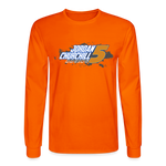 Jordan Churchill | 2022 Design | Adult LS T-Shirt - orange