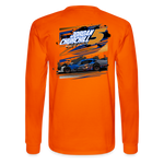 Jordan Churchill | 2022 Design | Adult LS T-Shirt - orange