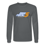 Jordan Churchill | 2022 Design | Adult LS T-Shirt - charcoal