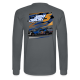 Jordan Churchill | 2022 Design | Adult LS T-Shirt - charcoal