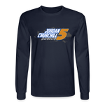 Jordan Churchill | 2022 Design | Adult LS T-Shirt - navy