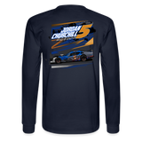 Jordan Churchill | 2022 Design | Adult LS T-Shirt - navy