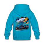 Jordan Churchill | 2022 Design | Youth Hoodie - turquoise