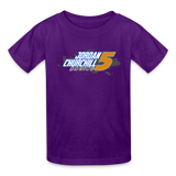 Jordan Churchill | 2022 Design | Youth T-Shirt - purple