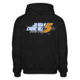 Jordan Churchill | 2022 Design | Adult Hoodie - black