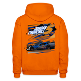 Jordan Churchill | 2022 Design | Adult Hoodie - orange