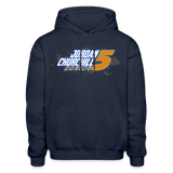 Jordan Churchill | 2022 Design | Adult Hoodie - navy