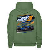 Jordan Churchill | 2022 Design | Adult Hoodie - military green